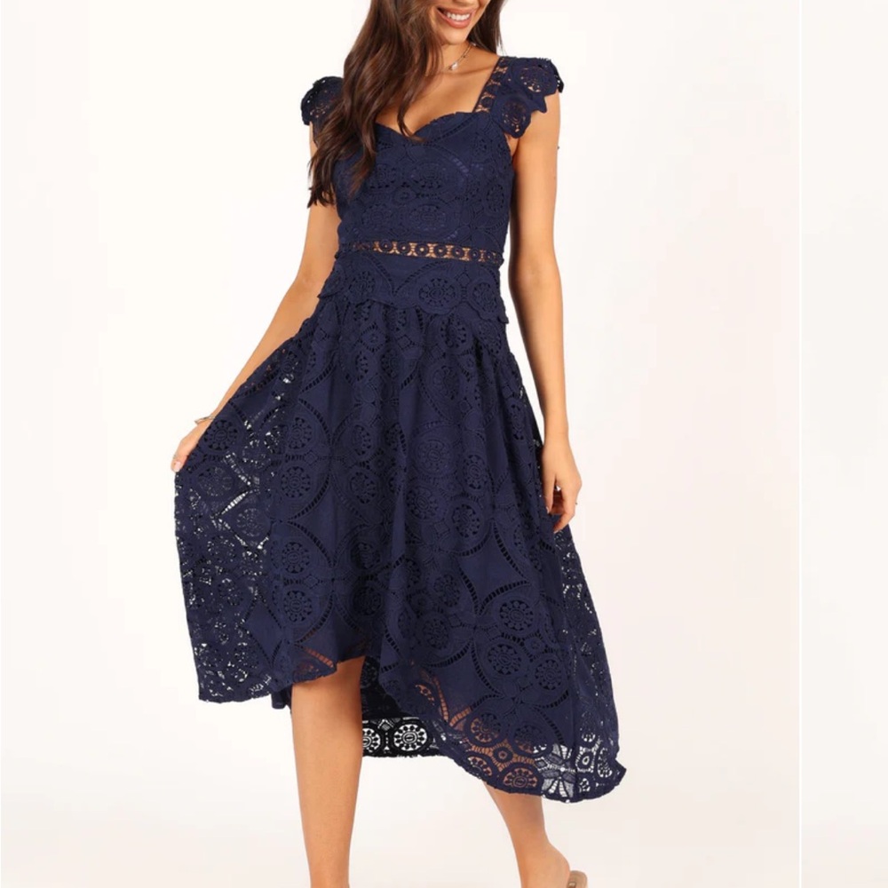 NWT Petal & Pup Amiri Set (Navy, Small)